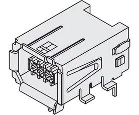  1981080-1模块式连接器/以太网连接器 Mini I/O Header SMT Assembly Type I