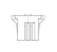 1-1565878-3【TE-Dynamic系列-矩形连接器壳体】英氏电子