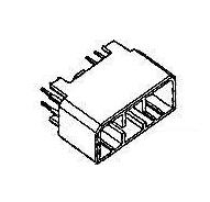 1-179019-1【TE-矩形连接器 - 针座，公插针】英氏电子